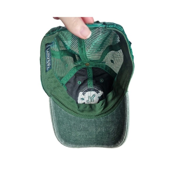 Legacy Farm Outdoors Trucker Hat Denim Forest Green Washington Family Ranch - Picture 7 of 7